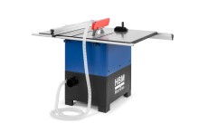 HBM 600 cirkelzaagtafel 230 V, 2200 W, zaagblad 254 mm, kantelbaar, 75 mm zaagdiepte, stofafzuiging 100 mm