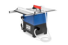 HBM 600 cirkelzaagtafel 230 V, 2200 W, zaagblad 254 mm, kantelbaar, 75 mm zaagdiepte, stofafzuiging 100 mm