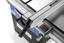 HBM 600 cirkelzaagtafel 230 V, 2200 W, zaagblad 254 mm, kantelbaar, 75 mm zaagdiepte, stofafzuiging 100 mm