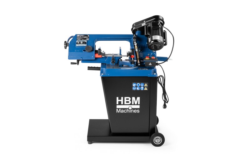 HBM 128 metaallintzaag 230V 550W, instelbare zaagsnelheid, zaagcapaciteit tot 128 mm, 85 kg