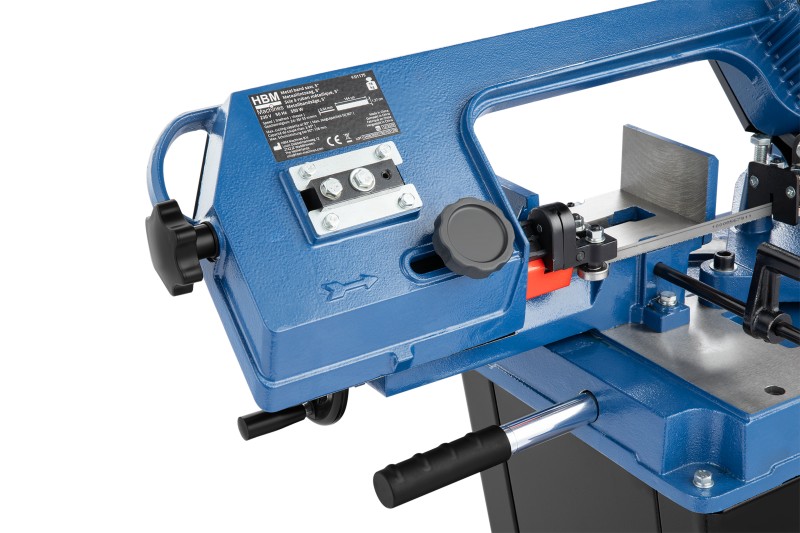 HBM 128 metaallintzaag 230V 550W, instelbare zaagsnelheid, zaagcapaciteit tot 128 mm, 85 kg