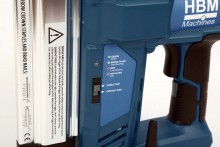 HBM 20V accu tacker en spijkerpistool, 50 mm, magazijn 100, inclusief opbergkoffer