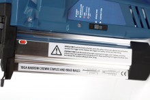 HBM 20V accu tacker en spijkerpistool, 50 mm, magazijn 100, inclusief opbergkoffer
