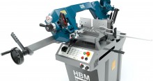 HBM 280NL metaallintzaag 230 V 1500 W 260 kg 90-45 m/min
