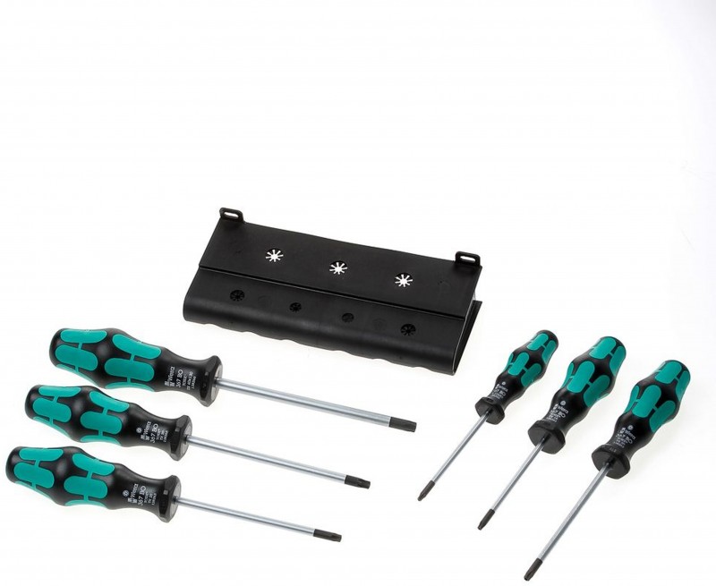 Wera Torx Schroevendraaierset T10H-T40H 6-delig met opbergkoffer