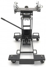 HBM mobil gearkassekran 1 ton, bæreevne 1000 kg, 53 kg, 850 x 490 x 670 mm.