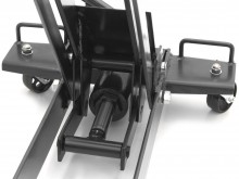 HBM mobil gearkassekran 1 ton, bæreevne 1000 kg, 53 kg, 850 x 490 x 670 mm.