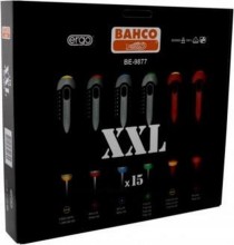 Bahco schroevendraaierset 15-delig VDE Sleufkop Philips Pozidriv Torx BE-9877