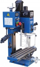 HBM freesmachine BF 18 vario 750W 240V 1PK MC2 voor metaal 50 mm freescapaciteit 210 mm slag