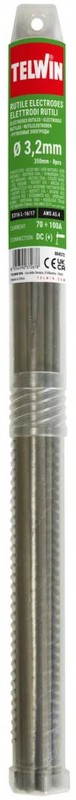 Telwin RVS laselektroden 3,2 mm 350 mm 8 stuks