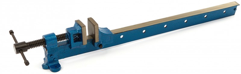 HBM lange lijmklem T-klem 1200 mm, 4 stuks, klembereik 1.070 mm, gietijzer