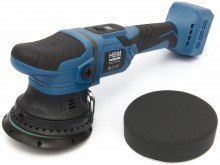 HBM 20V accu dual action variabele polijstmachine 15 mm excentrisch 125 mm, HBM Power20
