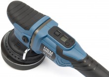 HBM 20V accu dual action variabele polijstmachine 15 mm excentrisch 125 mm, HBM Power20
