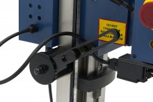 HBM BF 13 mini freesmachine met grote tafel, 230 V, 2500 rpm, 30 mm freescapaciteit, 13 mm boorcapaciteit, staal