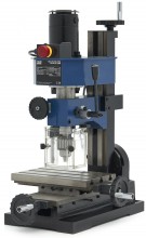 HBM BF 10 mini freesmachine 150 W 230 V voor metaal, frees- en boorcapaciteit 10 mm, dwarsverplaatsing 90 mm