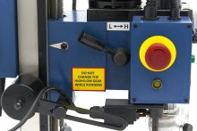 HBM BF 13 mini freesmachine met grote tafel, 230 V, 2500 rpm, 30 mm freescapaciteit, 13 mm boorcapaciteit, staal
