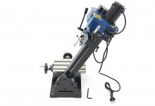 HBM BF 10 mini freesmachine 150 W 230 V voor metaal, frees- en boorcapaciteit 10 mm, dwarsverplaatsing 90 mm