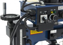 HBM BF 10 mini freesmachine 150 W 230 V voor metaal, frees- en boorcapaciteit 10 mm, dwarsverplaatsing 90 mm