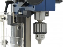 HBM BF 10 mini freesmachine 150 W 230 V voor metaal, frees- en boorcapaciteit 10 mm, dwarsverplaatsing 90 mm