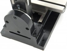 HBM BF 10 mini freesmachine 150 W 230 V voor metaal, frees- en boorcapaciteit 10 mm, dwarsverplaatsing 90 mm