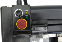 HBM mini metaaldraaibank 110 x 125, 150 W, 3.800 rpm, 10 mm hoofdas, 8 x 8 beitelset
