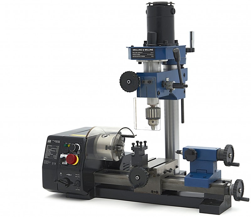 HBM mini metaaldraaibank 140 x 250 compact BF 150 W 230 V, draaidiameter 140 mm HBM mini metaaldraaibank 140 x 250 compact BF 150 W 230 V, draaidiameter 140 mm
