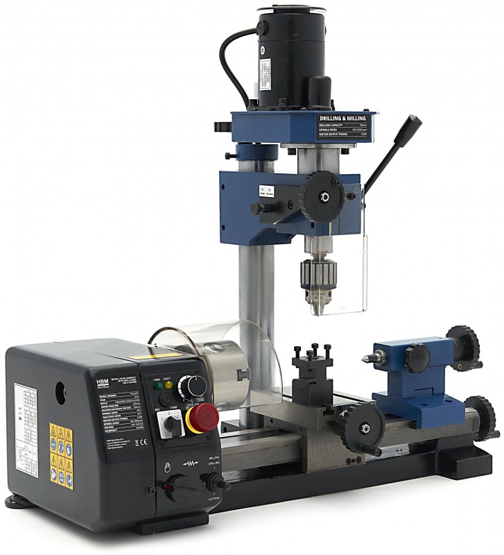 HBM mini metaaldraaibank 140 x 250 compact BF 150 W 230 V, draaidiameter 140 mm HBM mini metaaldraaibank 140 x 250 compact BF 150 W 230 V, draaidiameter 140 mm