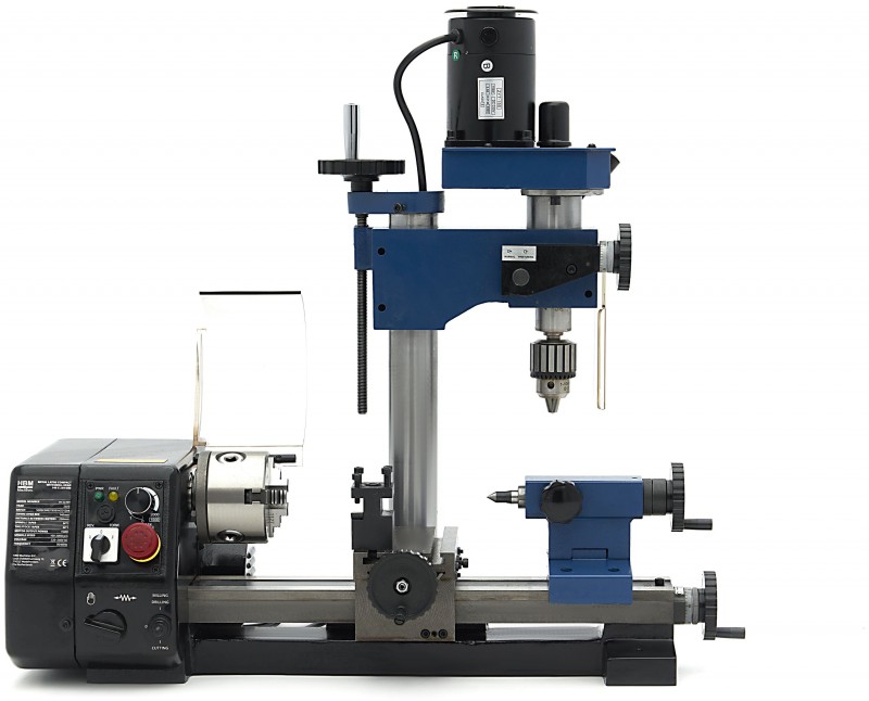 HBM mini metaaldraaibank 140 x 250 compact BF 150 W 230 V, draaidiameter 140 mm HBM mini metaaldraaibank 140 x 250 compact BF 150 W 230 V, draaidiameter 140 mm