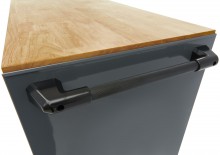 HBM gereedschapswagen verrijdbaar, 14 laden, 181,5 cm, grijs, max. belasting 450 kg HBM gereedschapswagen verrijdbaar, 14 laden, 181,5 cm, grijs, max. belasting 450 kg