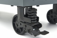 HBM gereedschapswagen verrijdbaar, 14 laden, 181,5 cm, grijs, max. belasting 450 kg HBM gereedschapswagen verrijdbaar, 14 laden, 181,5 cm, grijs, max. belasting 450 kg