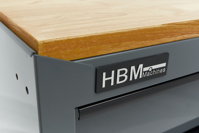 HBM gereedschapswagen verrijdbaar, 14 laden, 181,5 cm, grijs, max. belasting 450 kg HBM gereedschapswagen verrijdbaar, 14 laden, 181,5 cm, grijs, max. belasting 450 kg
