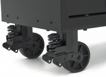 HBM gereedschapswagen verrijdbaar, 14 laden, 182 cm, zwart, staal, max. belasting 350 kg HBM gereedschapswagen verrijdbaar, 14 laden, 182 cm, zwart, staal, max. belasting 350 kg