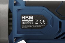 HBM accu cirkelzaag 115 mm 20V koolborstelloos, 42 mm zaagdiepte, 3400 rpm
