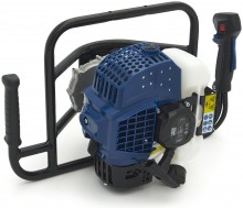 HBM Grondboor met benzinemotor 51,2 cc, 1,4 kW, 2-takt OHV, trekstart, centrifugaalkoppeling
