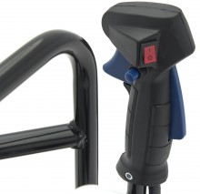 HBM Grondboor met benzinemotor 51,2 cc, 1,4 kW, 2-takt OHV, trekstart, centrifugaalkoppeling
