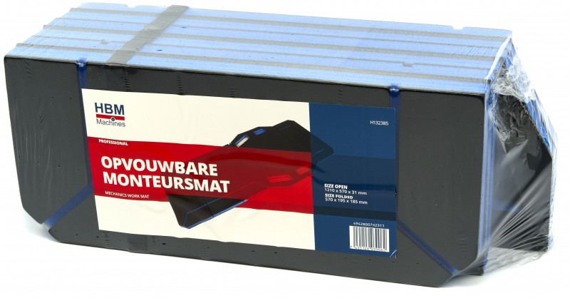 HBM opvouwbare monteursmat 57 x 19,5 x 18,5 cm