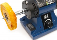 HBM Mini Polijstmachine 100 mm Elektrisch 230 V
