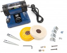 HBM Mini Polijstmachine 100 mm Elektrisch 230 V
