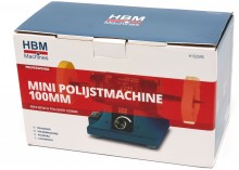 HBM Mini Polijstmachine 100 mm Elektrisch 230 V
