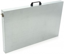 HBM Sammenklappeligt Svejsebord af Galvaniseret Stål 83 x 56 x 53 cm, 12,3 kg.
