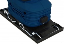 HBM 3-in-1 multifunctionele accu schuurmachine 20 V, 125 mm, 11.000 rpm
