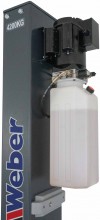 Weber professionele hydraulische 2-koloms hefbrug 4,2 ton met elektronische ontgrendeling, zwart