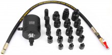 HBM Diesel Injector Verwijder Set 22-delig voor Diesel, 90 l/min, Zwart
