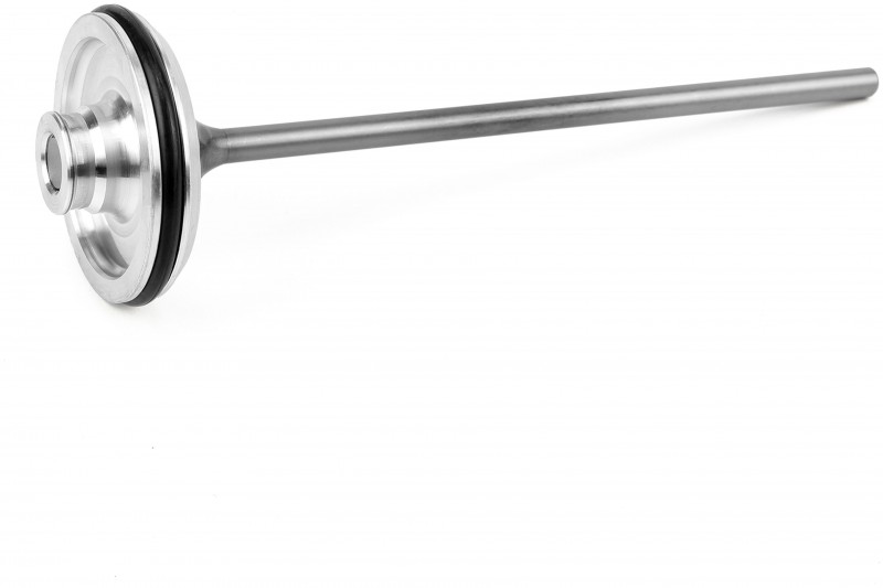 HBM slagpin voor rolspijkertacker 90 mm 195 mm aluminium zilver 1 stuk