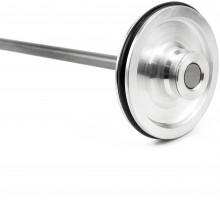 HBM slagpin voor rolspijkertacker 90 mm 195 mm aluminium zilver 1 stuk