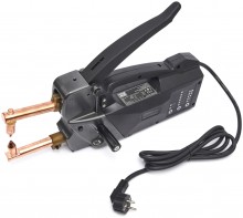HBM digitaal puntlasapparaat 230V 8kW, draagbaar, pulse, thermische beveiliging, staal/RVS, 2 mm + 2 mm