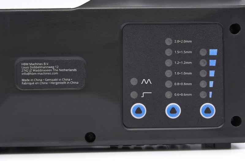 HBM digitaal puntlasapparaat 230V 8kW, draagbaar, pulse, thermische beveiliging, staal/RVS, 2 mm + 2 mm