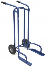 HBM bandenkar 70 kg blauw 620 x 915 x 1.280 mm