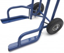 HBM bandenkar 70 kg blauw 620 x 915 x 1.280 mm