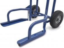 HBM bandenkar 70 kg blauw 620 x 915 x 1.280 mm